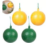Trappole per mosche della frutta, 4 pezzi, per piante da interni ed esterni, trappole per insetti volanti