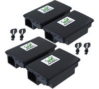 Trappole per Ratti E Topi Professionale - Scatola per Esche | Stazione Di Esca p