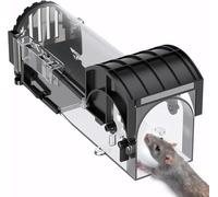 Trappole per topi umane per interni ed esterni, trappola altamente sensibile, efficace e facile da usare per casa, commerciale, residenziale (1)