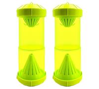 Trappole per vespe appendibili, 2 x telescopiche riutilizzabili per , mosche, frutteti, fattoria, giardino, patio, cortile esterno