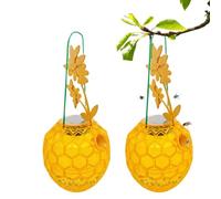 Trappole per vespe, per esterni, 2 pezzi, per giardino, protezione contro le mosche, per picnic, terrazze, balconi, cortili, giardini, terrazze e piscine, giardinieri