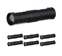 Trappole Talpe Set Dissuasori Tunnel Cattura Topi Giardino Esterno Plastica Nero