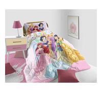 Trapunta Piumone Invernale Singola Princess, In Morbida Microfibra, 1 Piazza, Misura cm.170x260,Stampa Piazzata Personaggi Disney e Marvel