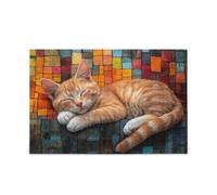 Trapunta addormentata Cat 500 pezzi Puzzle per adulti Difficile Impossibile Difficile impegnativo Famiglia Puzzle