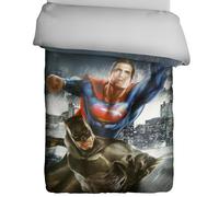 Trapunta Batman Vs Superman Piumone invernale 180x260cm Imbottitura 320gr/mq