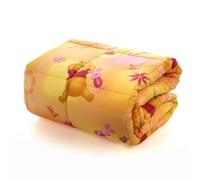 Trapunta Caleffi Winnie Pooh Acquerelli Arancio Piumone Invernale singolo cotone