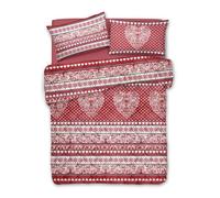 TRAPUNTA COPRILETTO INVERNALE COTONE 300 GR TIROLO CUORE GRIGIO MATRIMONIALE
