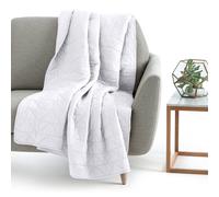 Trapunta cotone, Zig Zag Scenario Bianco 150 x 150 cm