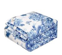 Trapunta estiva per letto quattro stagioni, in policotone, piumino classico, anallergico, per letto singolo/matrimoniale/king size per calore e comfort