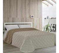 Trapunta Estiva Una Piazza e Mezza 220x260 Microfibra Made in Italy | Copriletto Una Piazza e Mezzo Bicolore Mezza Stagione, OEKO-TEX Anallergica Antiacaro, Lavabile a 30°