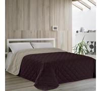 Trapunta Estiva Una Piazza e Mezza 220x260 Microfibra Made in Italy | Copriletto Una Piazza e Mezzo Bicolore Mezza Stagione, OEKO-TEX Anallergica Antiacaro, Lavabile a 30°