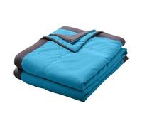 Trapunta Estivo, Plaid Morbida Leggere Divano Super Morbida Una Piazza E Mezza Leggera Consolatore 4 Stagioni Condizionamento d'Aria Trapuntato Morbido Coperta(Blue,100x140cm)