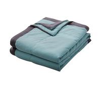 Trapunta Estivo, Plaid Morbida Leggere Divano Super Morbida Una Piazza E Mezza Leggera Consolatore 4 Stagioni Condizionamento d'Aria Trapuntato Morbido Coperta(Gray-Blue,140x200cm)