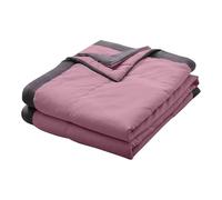 Trapunta Estivo, Plaid Morbida Leggere Divano Super Morbida Una Piazza E Mezza Leggera Consolatore 4 Stagioni Condizionamento d'Aria Trapuntato Morbido Coperta(Pink,200x220cm)