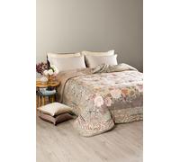 Trapunta Gran Scaldotto Giava Caleffi Matrimoniale/Tortora