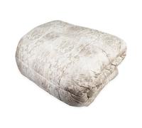 Trapunta Invernale Beige Fantasia Elegante Imbottita Microfibra Dis.59 Greca