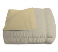 Trapunta Invernale Double Face 1 Piazza e Mezzo 300gr in Microfibra Tortora/Panna