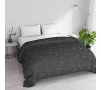 Trapunta Invernale Imbottita Letto Matrimoniale 250x245cm DoubleFace BASIC fantasia BELLE, Made in Italy - Piumino Reversibile in morbida Microfibra 200gr/mq - Piumone Lavabile in Lavatrice