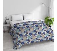 Trapunta Invernale Imbottita Letto Matrimoniale 250x245cm DoubleFace BASIC fantasia MURRINE, Made in Italy - Piumino Reversibile in morbida Microfibra 200gr/mq - Piumone Lavabile in Lavatrice