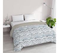 Trapunta Invernale Matrimoniale 250x245 cm, Doubleface, Microfibra, Made in Italy - Piumone Imbottitura 200gr Jakarta