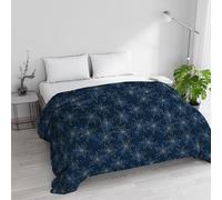 Italian Bed Linen BASIC Trapunta imbottita e stampata, invernale, Fireworks, Matrimoniale 250x245cm