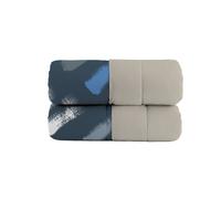 Trapunta Invernale Matrimoniale Stampata in Microfibra 200gr Double Face Gessetti