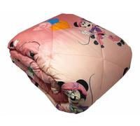 TRAPUNTA INVERNALE MINNIE LETTO SINGOLO COLORE ROSA PIUMONE 170x250 cm DISNEY