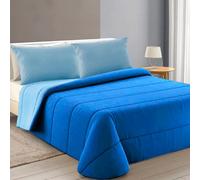 Trapunta Invernale Piumone Letto Caldo Double Face Trapuntato 100% Made In Italy