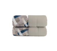 Trapunta Invernale Singola Stampata in Microfibra 200gr Double Face Pennellate