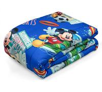 Trapunta invernale Topolino singolo Disney Mickey Mouse Calcio 160x260 cm