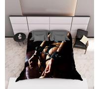 Trapunta Matrimoniale con Stampa Fotografica - Piumone Caldo Invernale 250x260 cm - Microfibra Morbida e Anallergica - Design Sensuale e Moderno, Idea Regalo Originale (101)