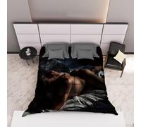 Trapunta Matrimoniale con Stampa Fotografica - Piumone Caldo Invernale 250x260 cm - Microfibra Morbida e Anallergica - Design Sensuale e Moderno, Idea Regalo Originale (204)