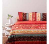 Trapunta matrimoniale piumone invernale Bassetti Granfoulard Orosei rosso