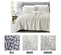 Trapunta matrimoniale primaverile estiva tessuto jacquard elegante mod. MIA