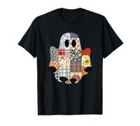 Trapunta Patchwork Fantasma Halloween Maglietta