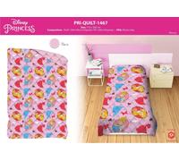 Trapunta Piumone Invernale Disney Principesse Letto Singolo Stampa Digitale