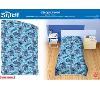 Trapunta Piumone Invernale Disney Stitch Letto Singolo 1 Posto Stampa Digitale