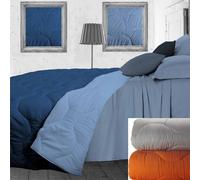 TRAPUNTA PIUMONE INVERNALE DOUBLE FACE LETTO MATRIMONIALE- POSTO E MEZZO-SINGOLO