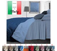 TRAPUNTA PIUMONE INVERNALE DOUBLE FACE LETTO MATRIMONIALE- POSTO E MEZZO-SINGOLO