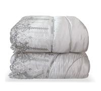 Trapunta piumone invernale letto matrimoniale Renato Balestra con pizzo 5524