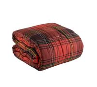 Trapunta piumone invernale matrimoniale letto 2 piazze in cotone Maè Tartan