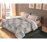 Trapunta Piumone Invernale Microfibra Fantasia Quadri Islanda Made In Italy