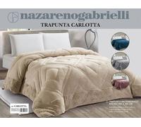 Trapunta Piumone Invernale Nazareno Gabrielli "Carlotta" Matrimoniale In Flannel