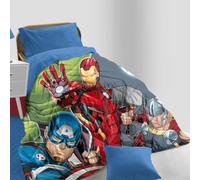 Trapunta Piumone Invernale Singola, In Morbida Microfibra, 1 Piazza, Misura cm.170x260,Stampa Piazzata Personaggi Disney e Marvel