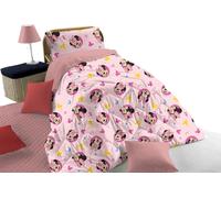 TRAPUNTA PIUMONE MINNIE DISNEY FUCSIA/ROSA 1 PIAZZA/SINGOLO INVERNALE ORIGINALE