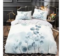 Trapunta ricamata copripiumino Set di biancheria da letto ultra microfibra stampa 3D con federa per cuscini incluso federe Folk tradizionale Set Di Copripiumino for ragazzi e bambini King（220x240cm）