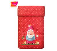 Trapunta UNA PIAZZA Bassetti LOVE THERAPY cuoricini Var.1 rosso