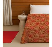 Trapuntino 1 piazza e mezza scozzese rossa rosso