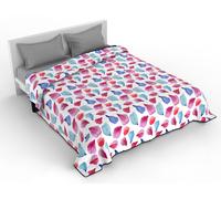 Trapuntino 1 Piazza e Mezzo 100gr con Stampa in Microfibra Petali