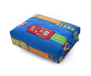 Trapuntino Caleffi Cars Piston Cup copriletto piazza e mezza 220x265 cm